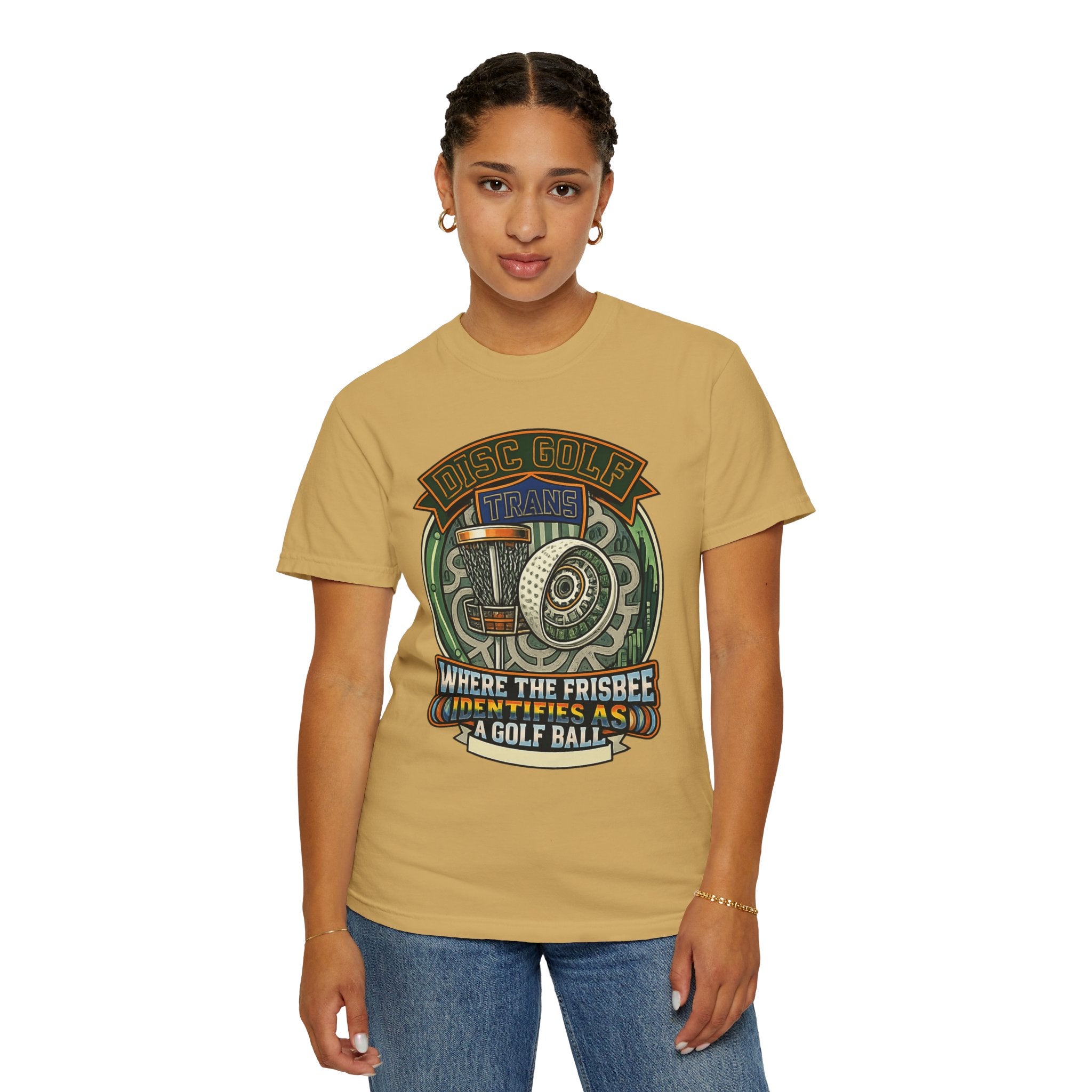 "Trans Golf" Unisex Garment-Dyed T-shirt
