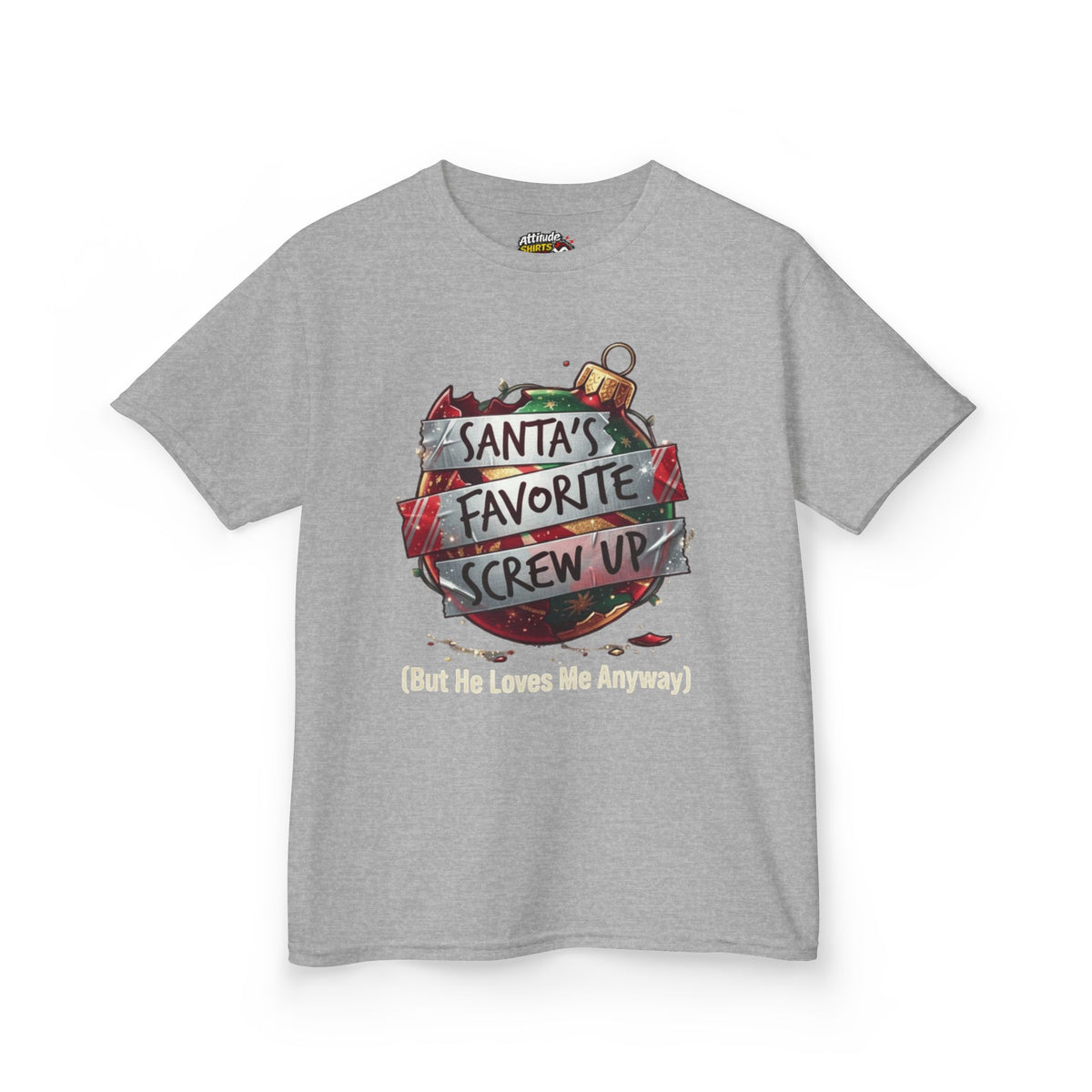 "Santa's Favorite Screw Up" Kids Tee