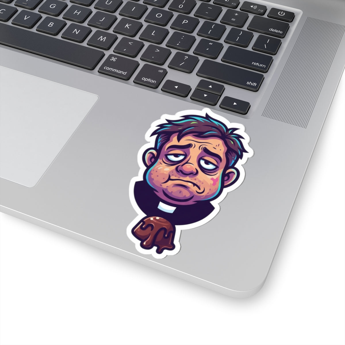 "Forgive Me Father Too Much Candy" Sticker