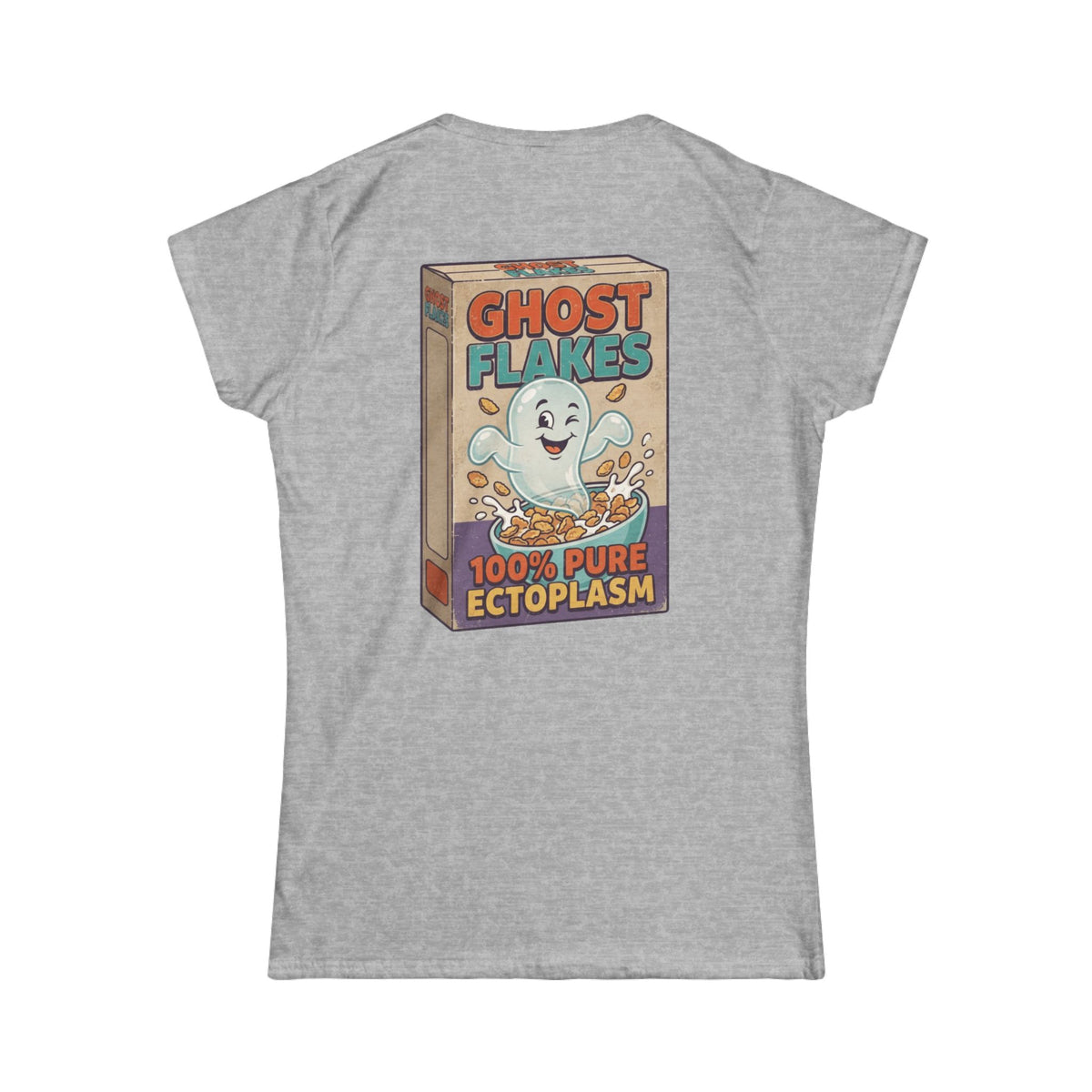 Color: Sport Grey | Ghost Flakes Women's Tee