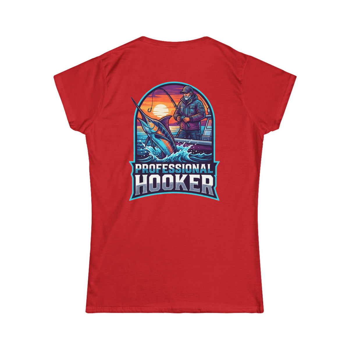 Color: Red | Professional Hooker Women's Tee