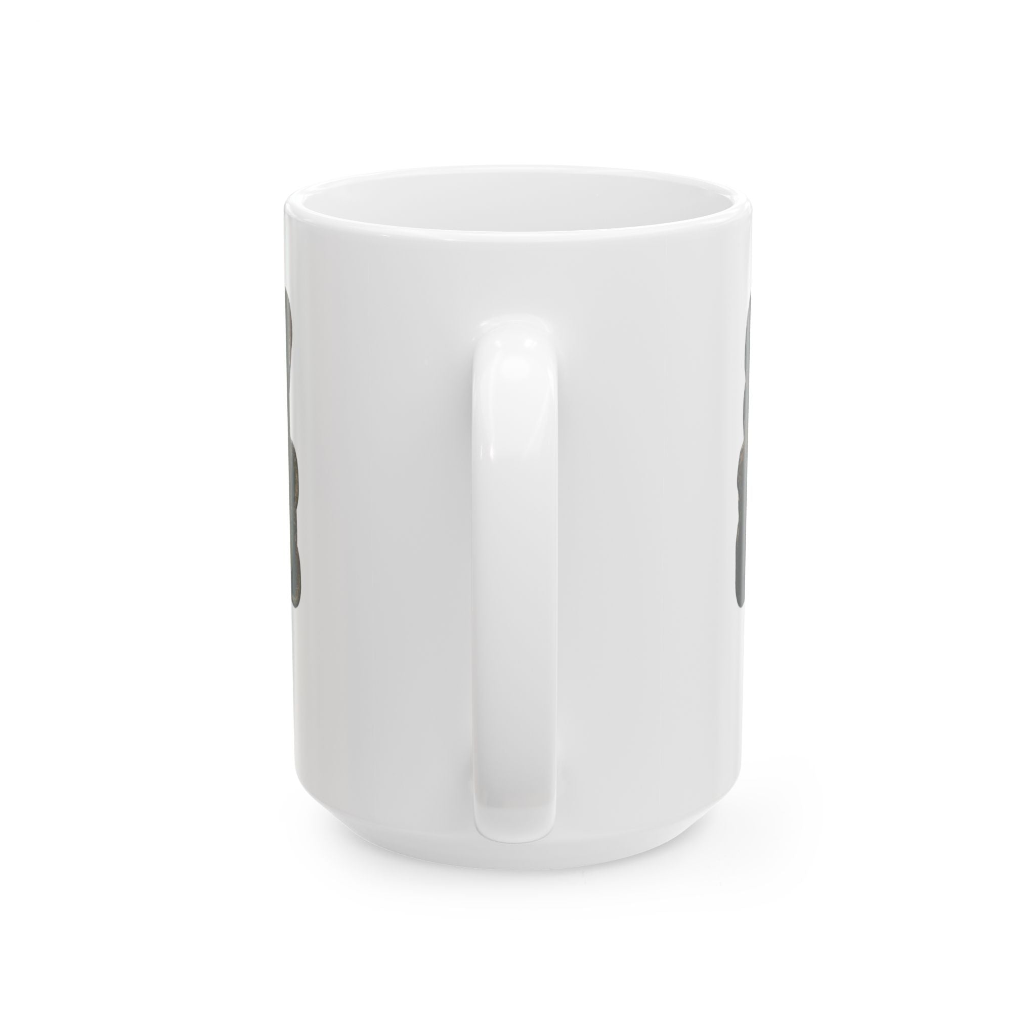 "Not for the Easily Offended" White Ceramic Mug