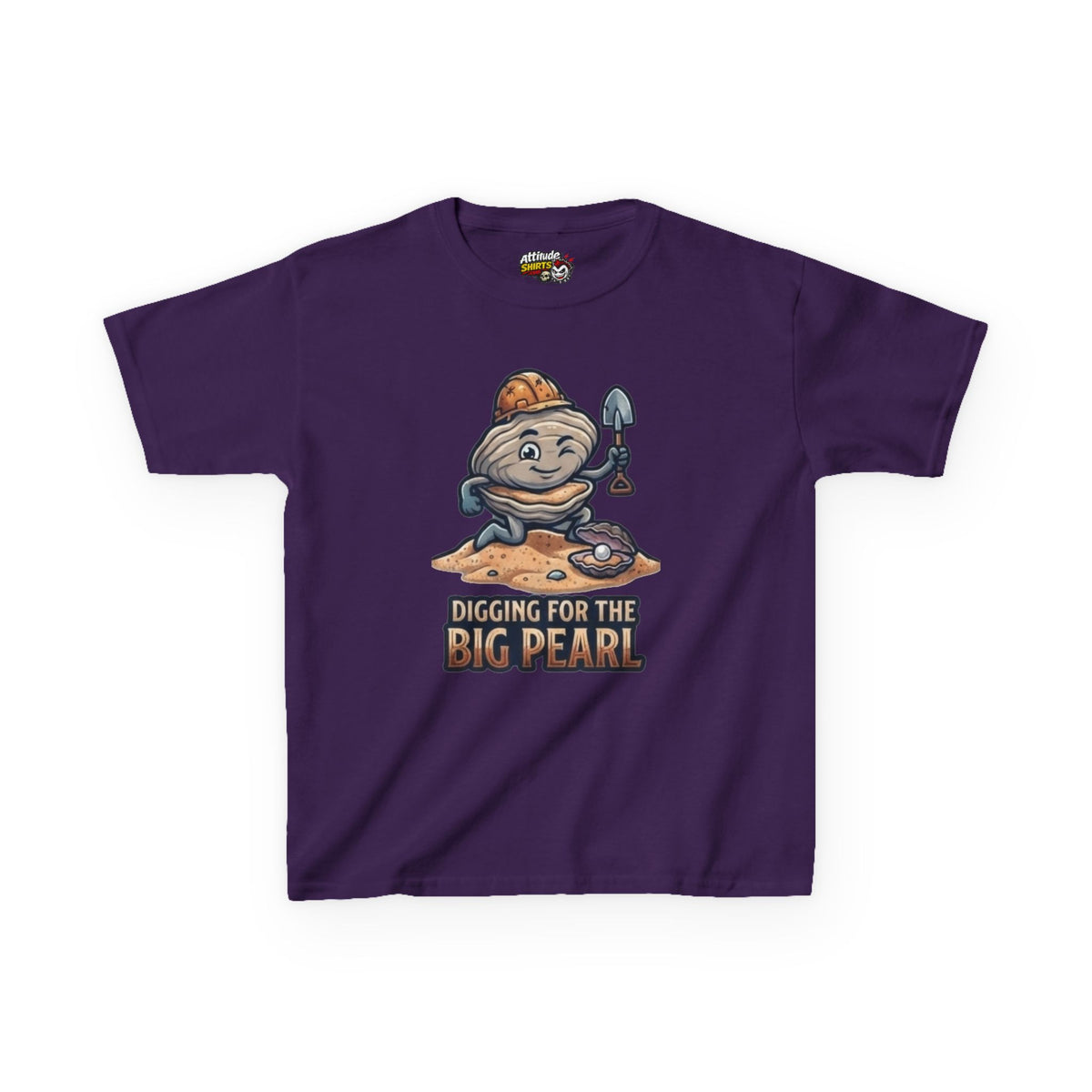 Digging For The Big Pearl Kids Tee