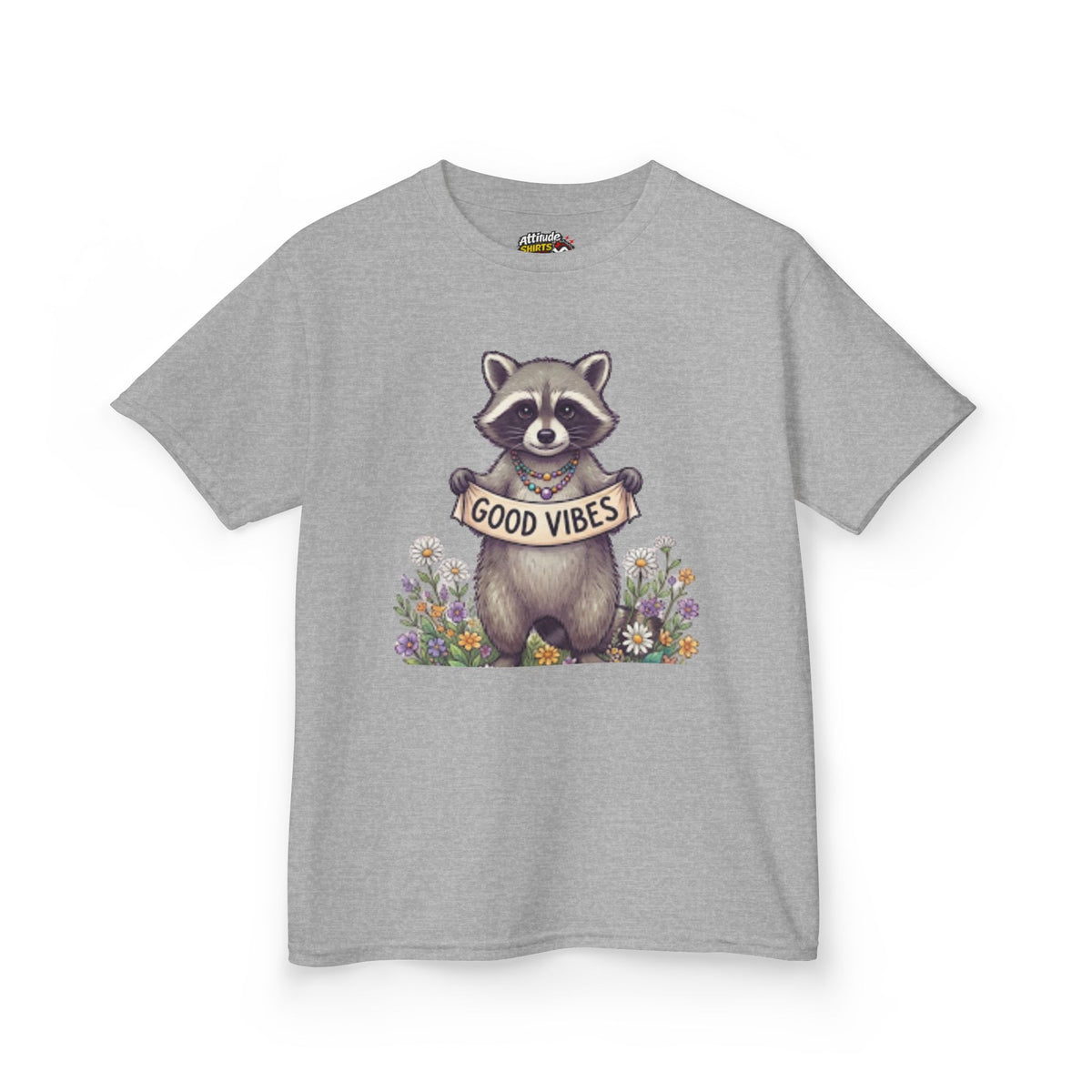 "Hippy Raccoon" Kids Tee