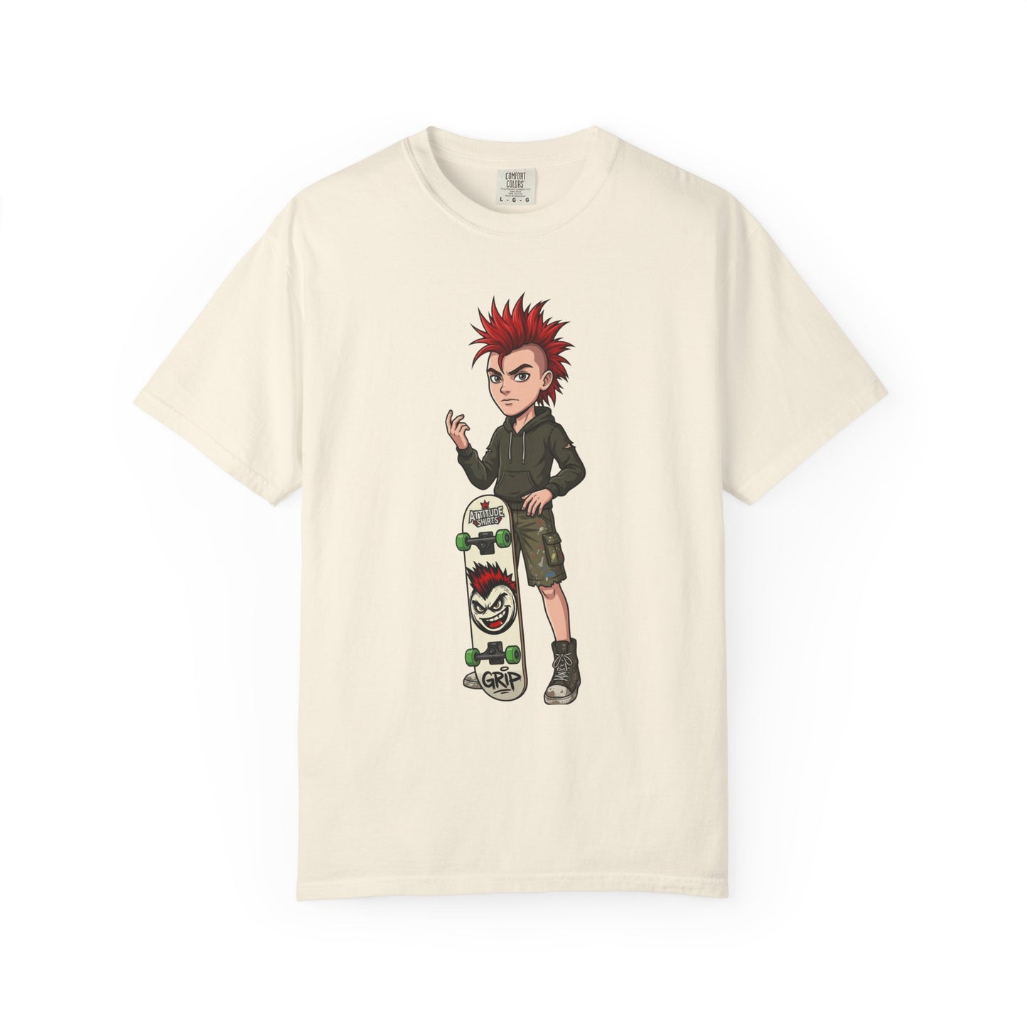 "Skater" Unisex Garment-Dyed Tee