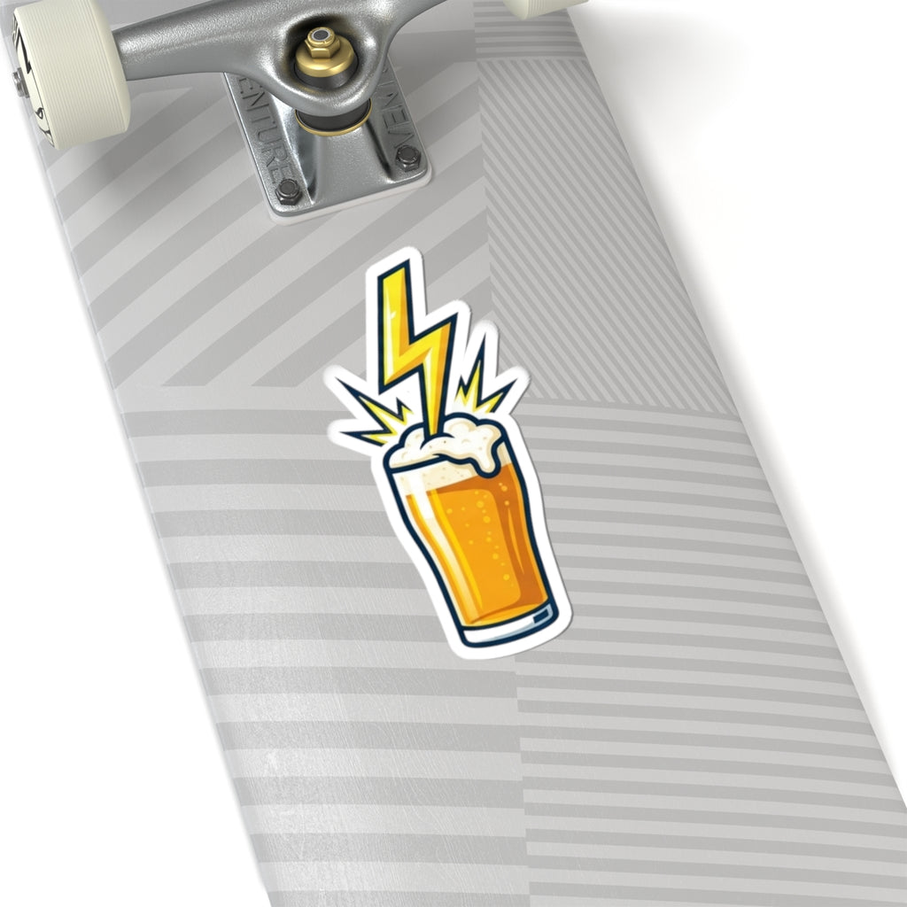 "Static Electricity Brewing" Sticker