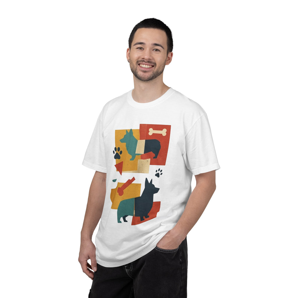 "Dogs and Bones" Unisex Garment-Dyed Tee