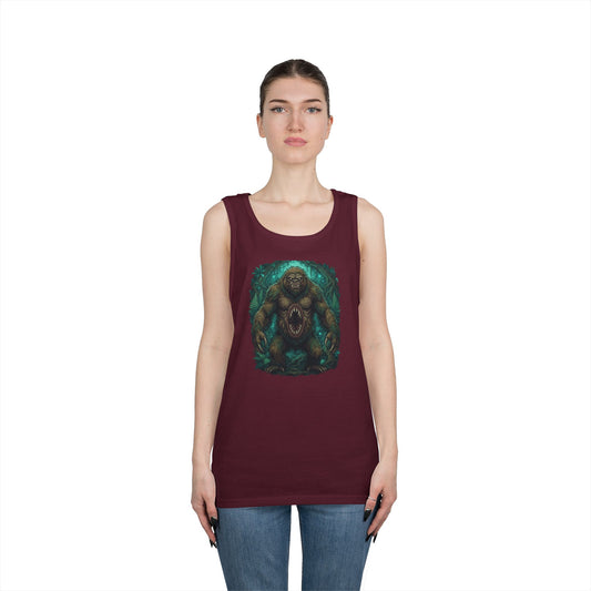 Color: Maroon | Mapinguari (Amazon Rainforest) Tank Top