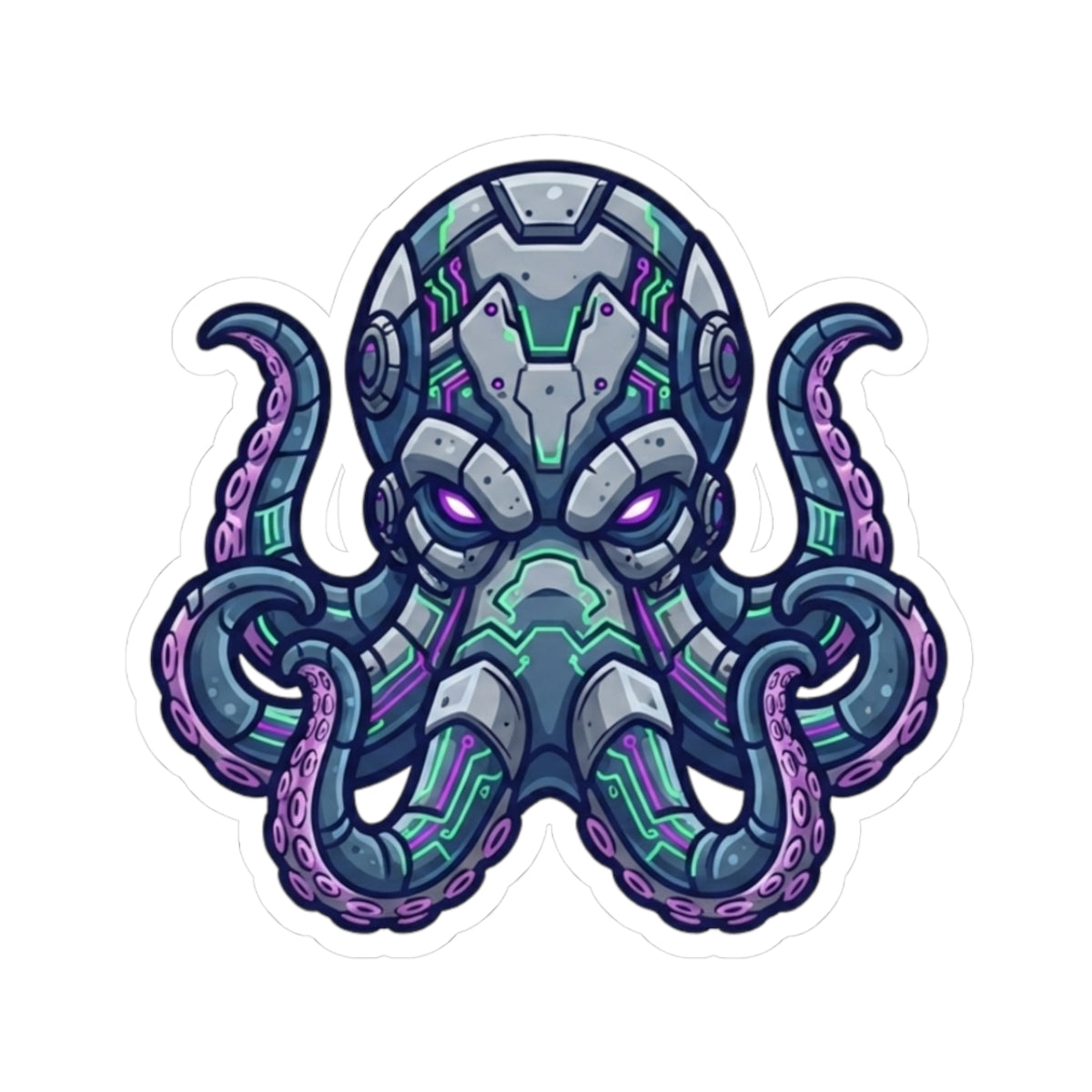 "Cyber Octopus" Sticker