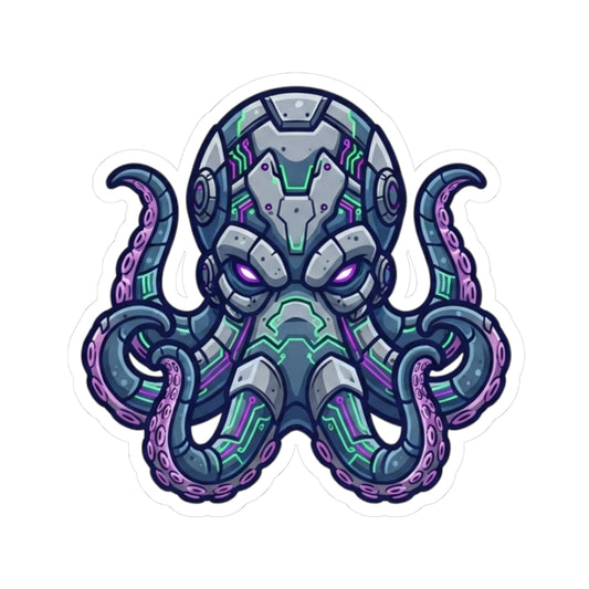 "Cyber Octopus" Sticker