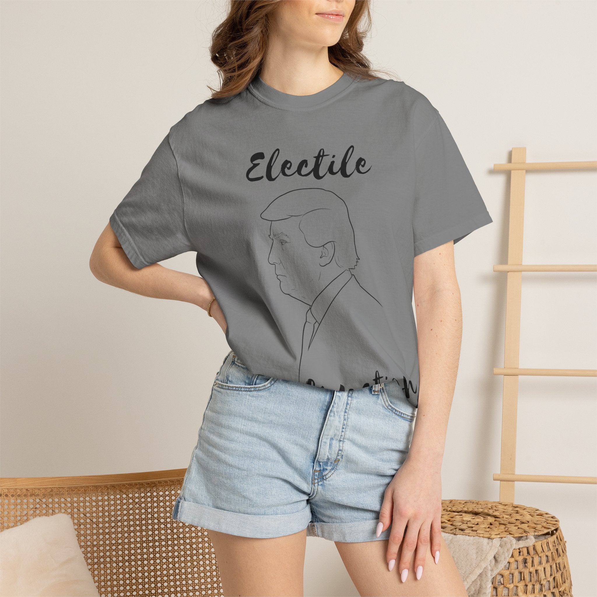 "ELECTILE DYSFUNCTION" Unisex Garment-Dyed T-shirt