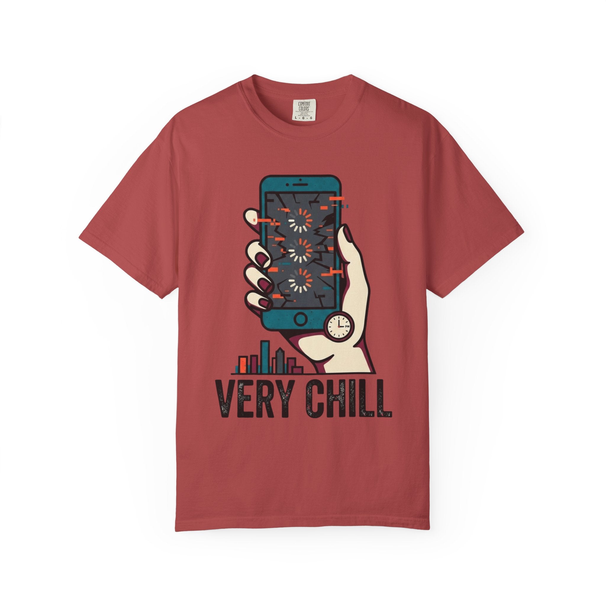 "Very Chill" Unisex Garment-Dyed Tee