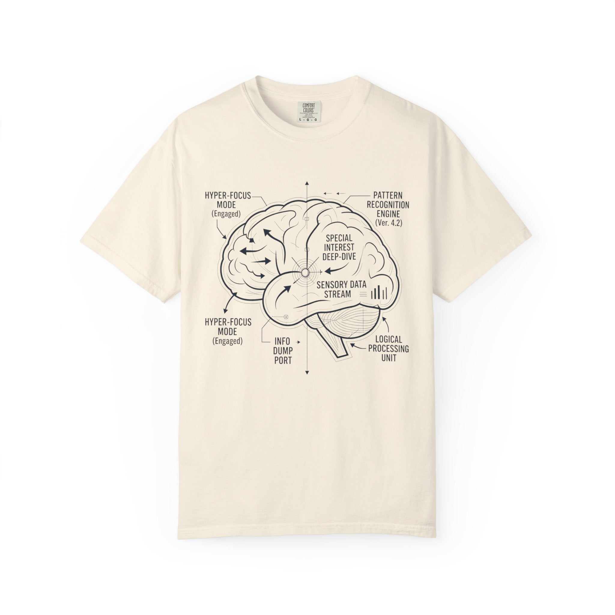 "Not Broken" Unisex Garment-Dyed Tee