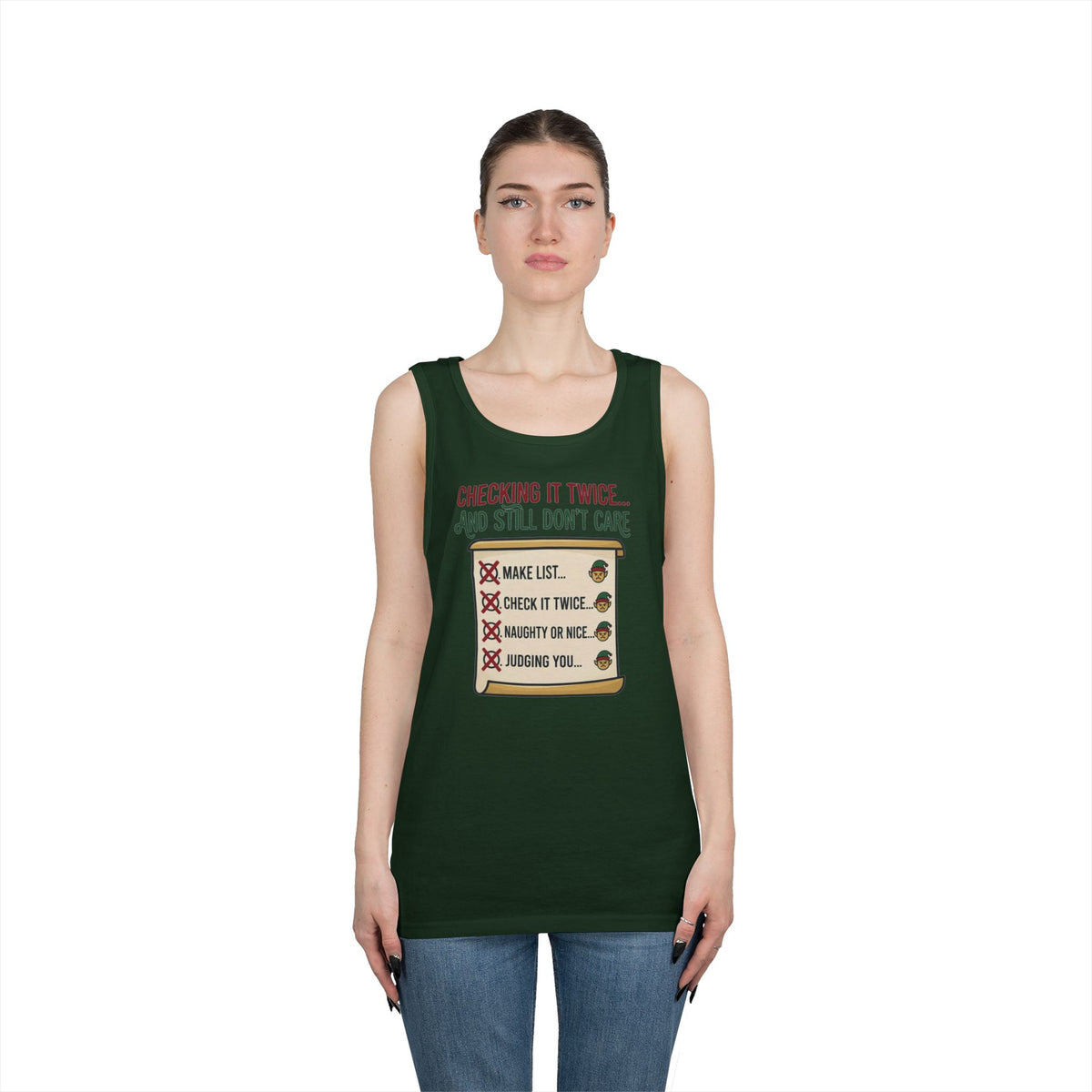 "Checking It Twice" Tank Top