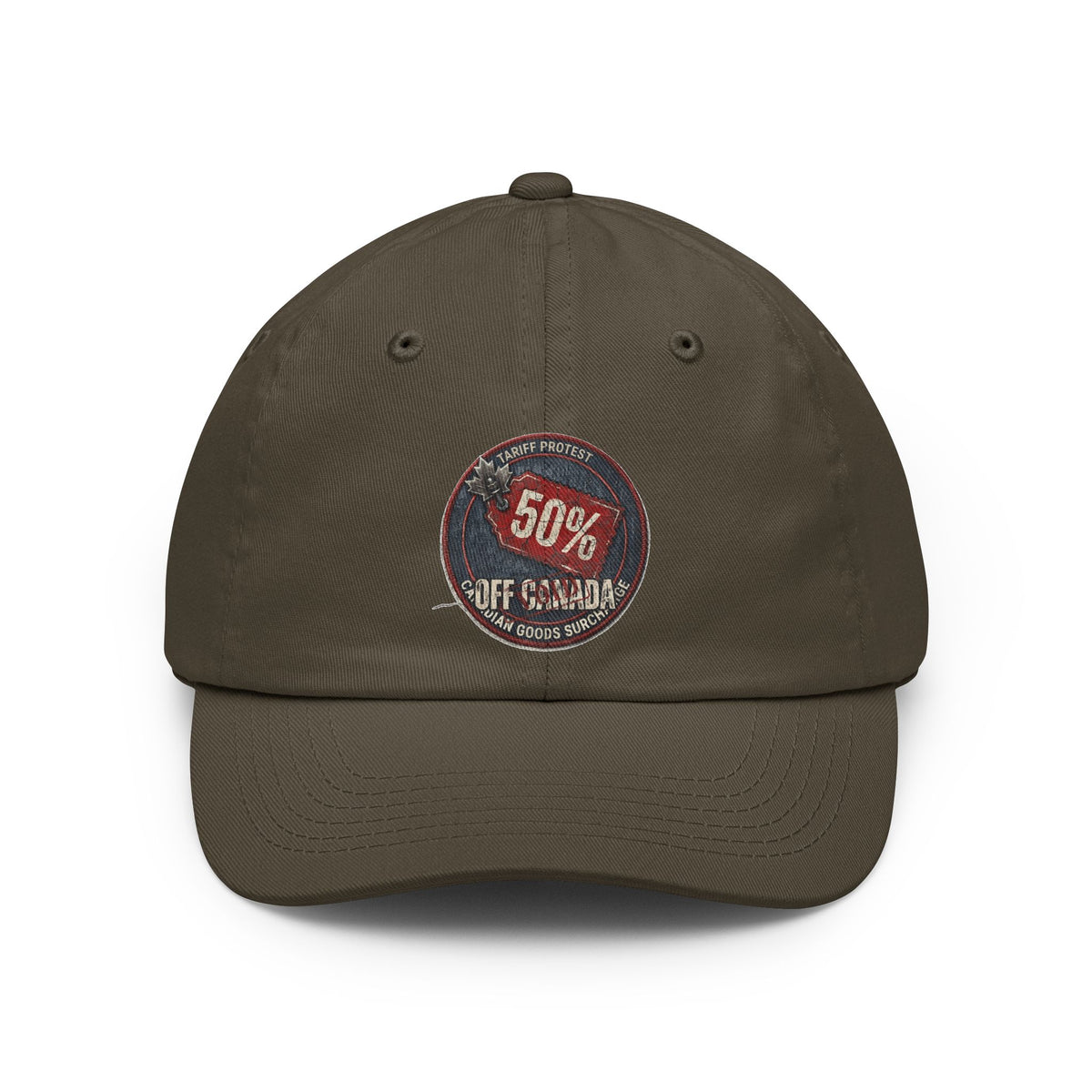 Color: Olive | 50% Off Canada Dad Hat