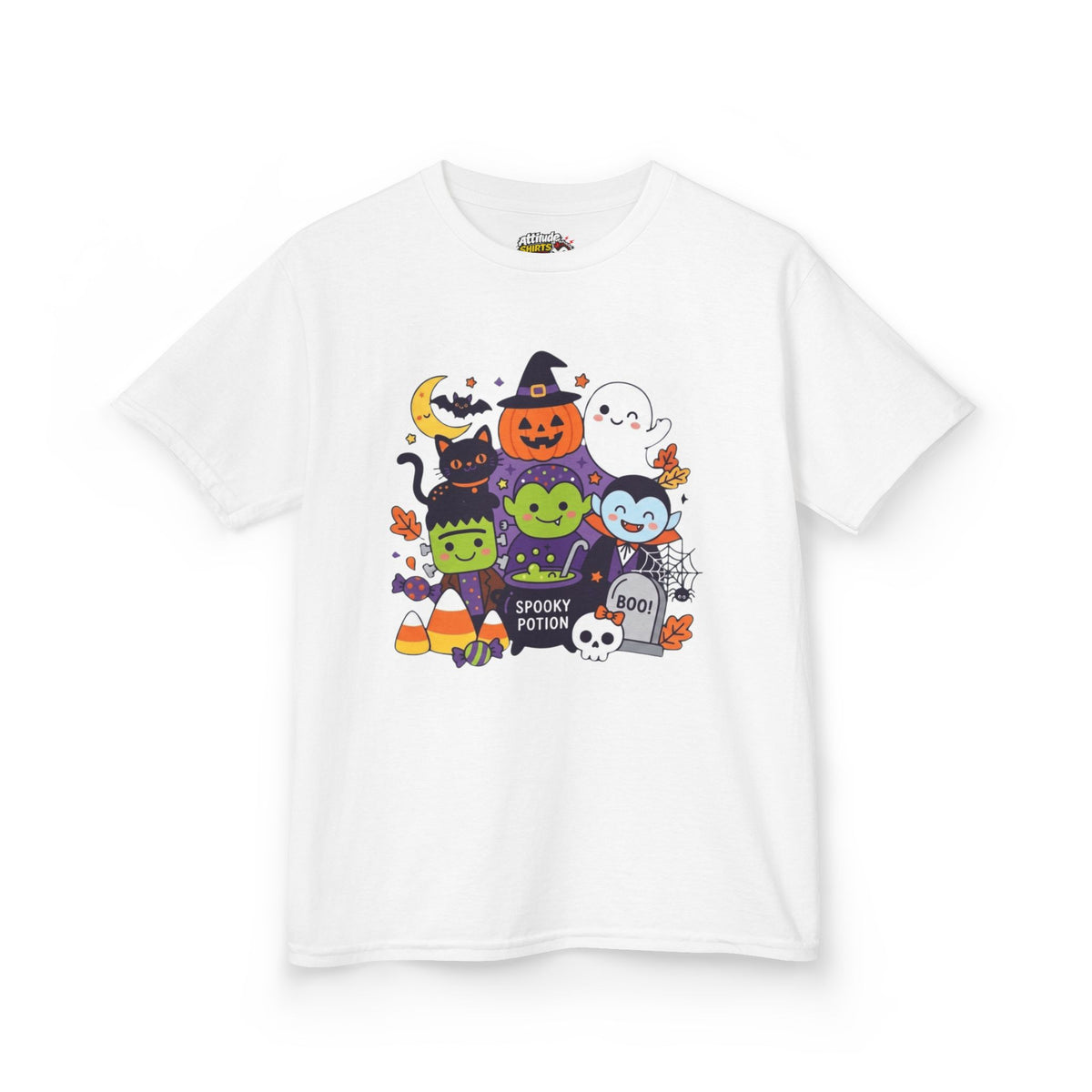 Color: White | Spooky Potion Kids Tee