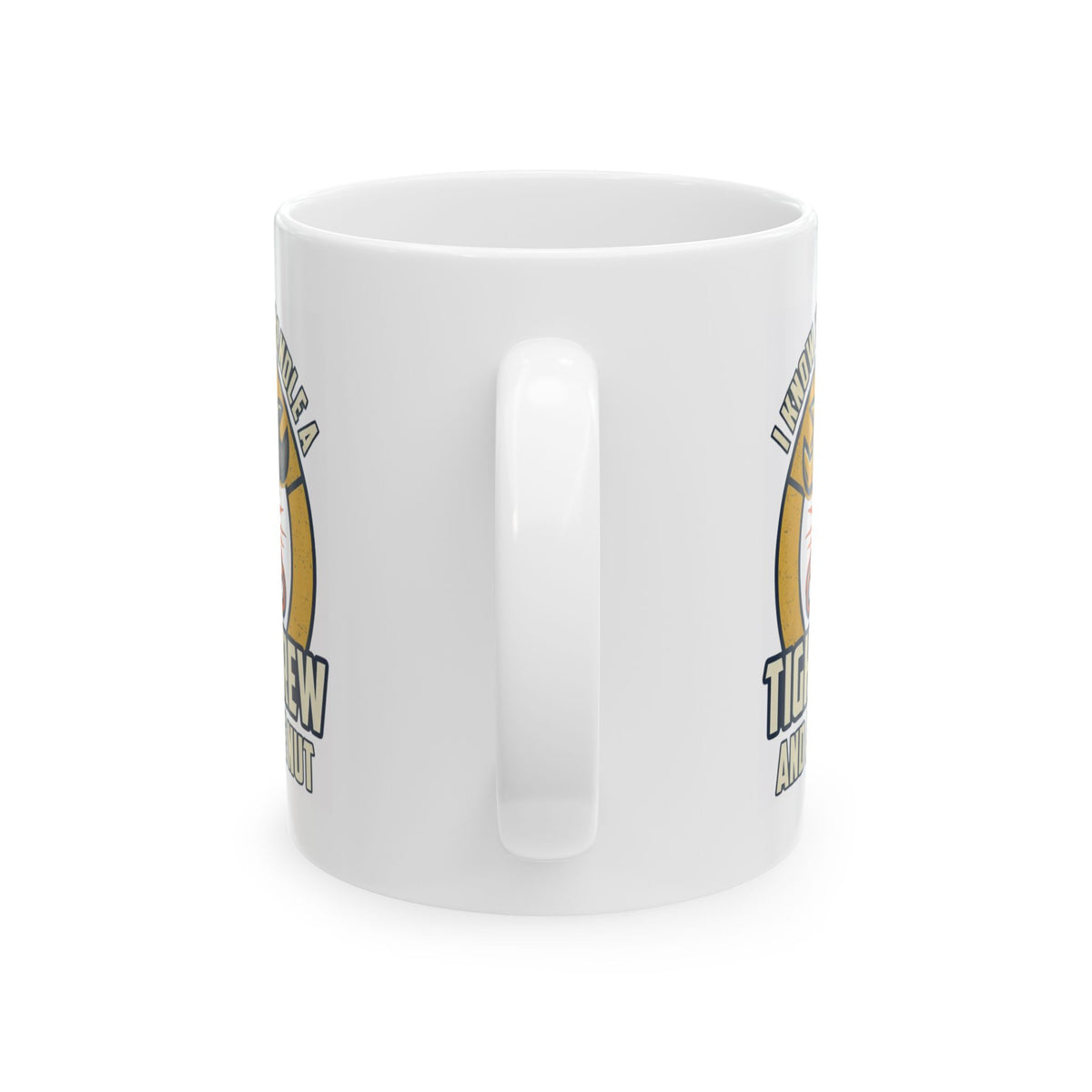 "Tight Screw and a Loose Nut" White Ceramic Mug