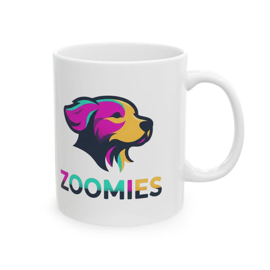 "Professional Zoomie Expert" White Ceramic Mug — Graphic