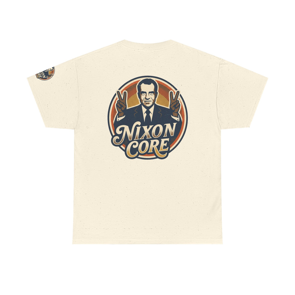 Color: Natural | Nixon Core Premium Graphic Tee