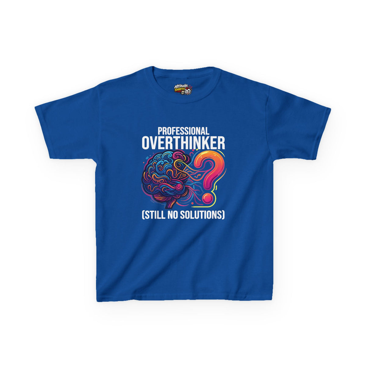 Color: Royal | Professional Overthinker Kids Tee