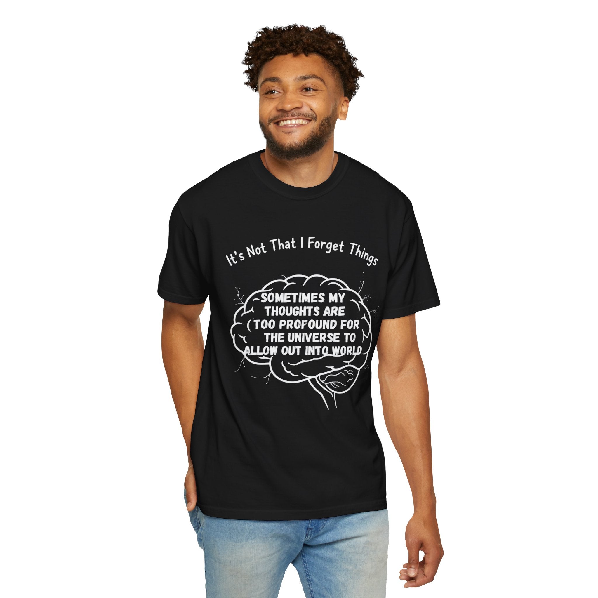 "Profound Thoughts 2" Unisex Garment-Dyed T-shirt