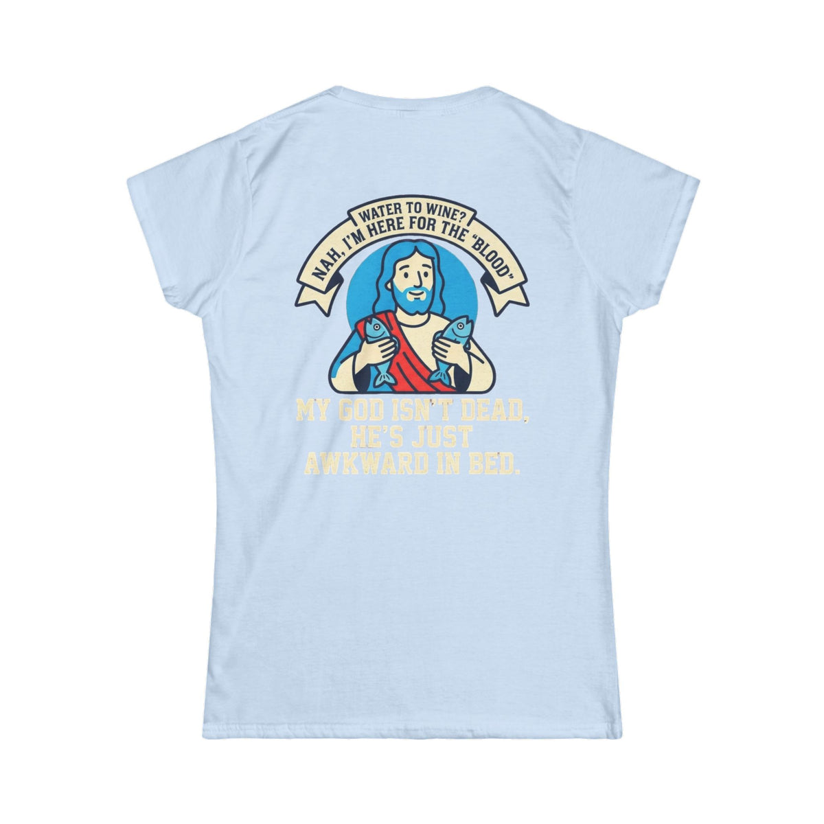 "Good Book Series Not Dead Awkward In Bed" Women's Tee