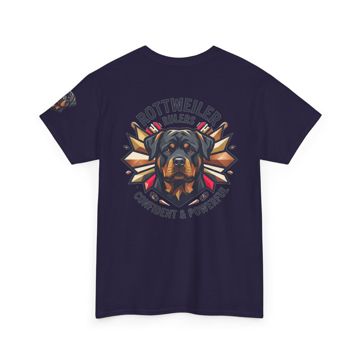 "Rottweiler Rulers Confident Powerful" Premium Graphic Tee