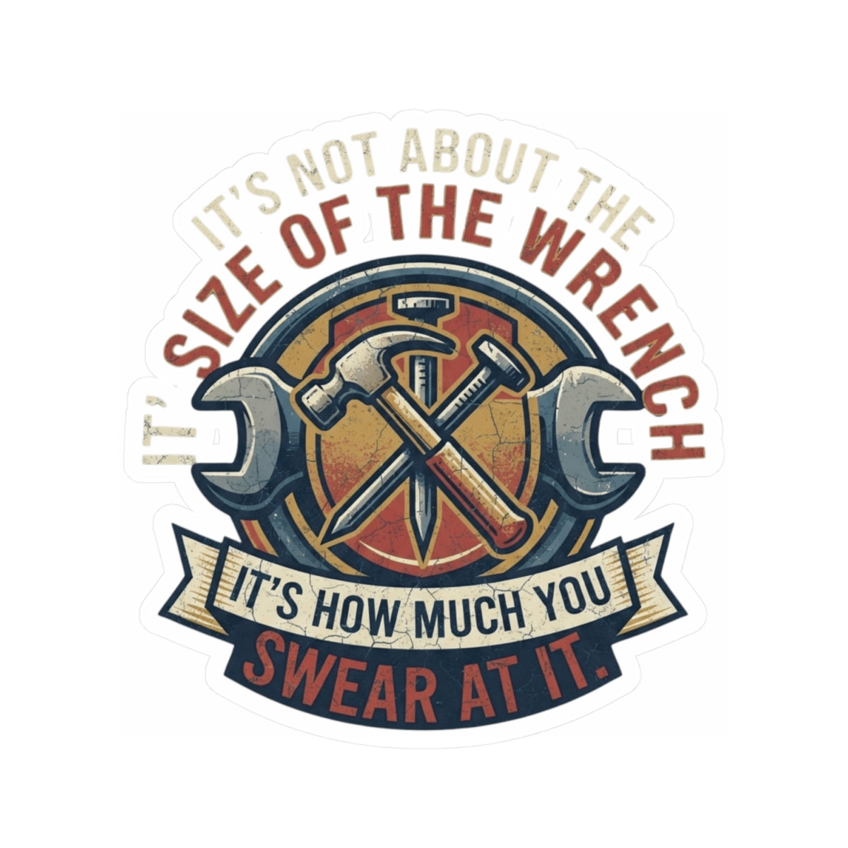 "Size Matters" Sticker — Main