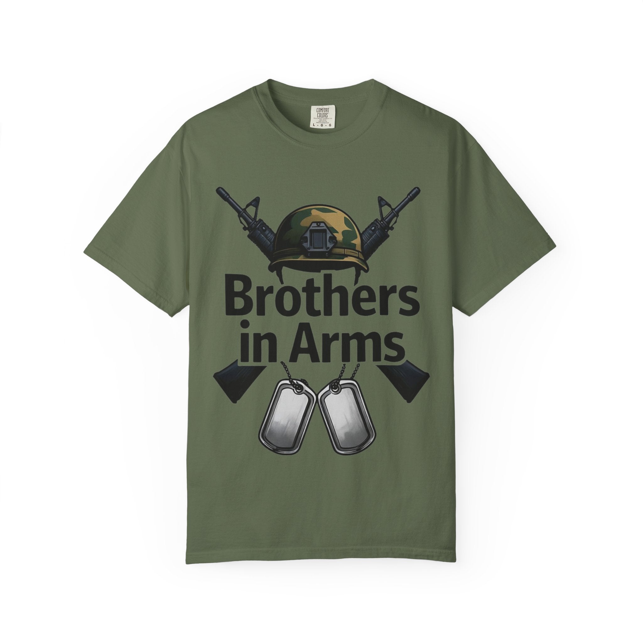 "Brothers in Arms" Unisex Garment-Dyed T-shirt