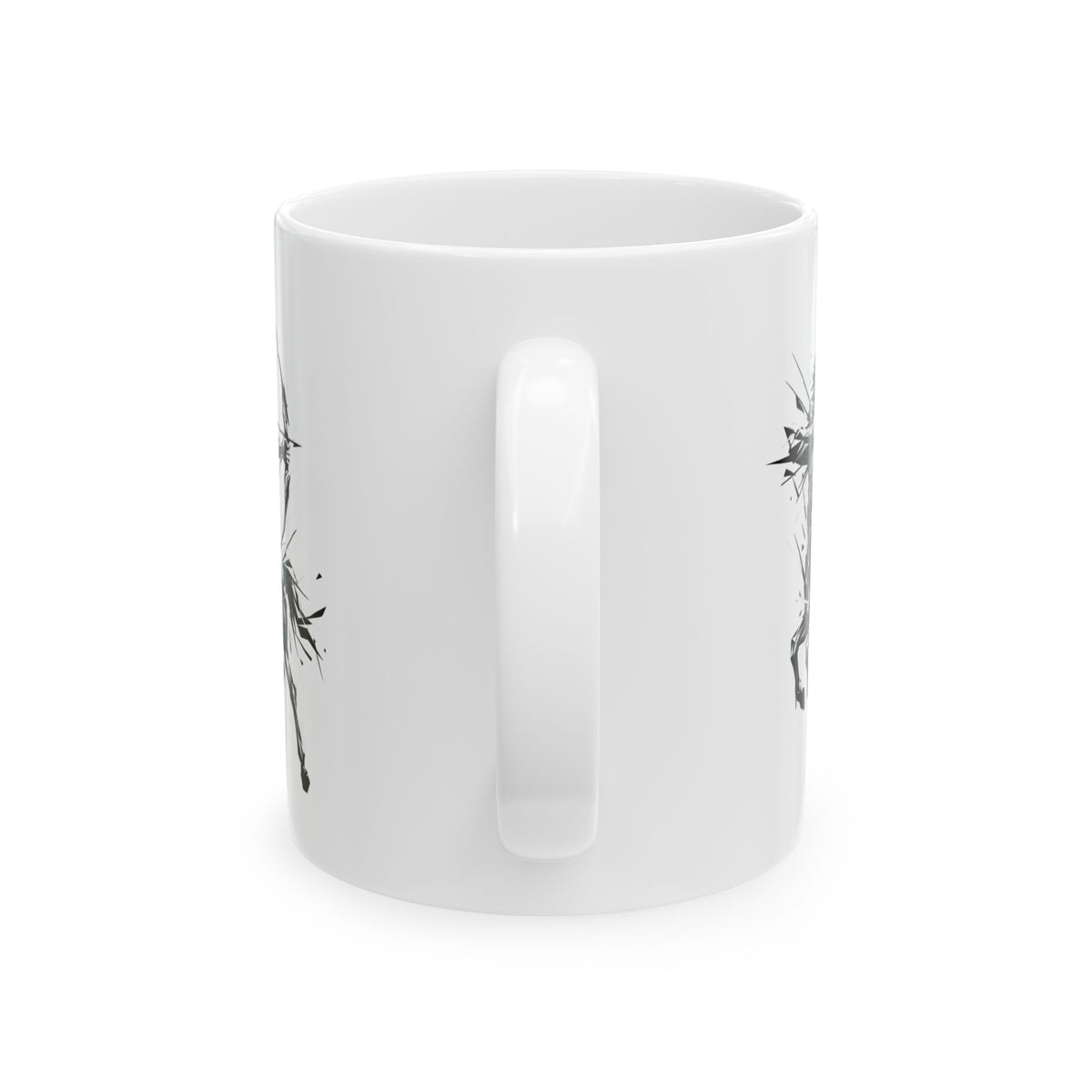 "Sagittarius The Archer Centaur" White Ceramic Mug