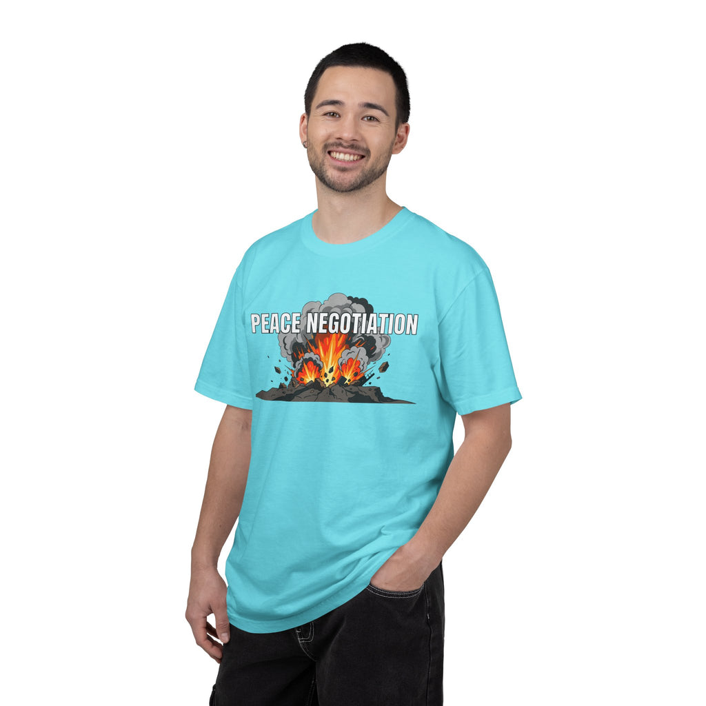 "Peace Negotiation" Unisex Garment-Dyed Tee