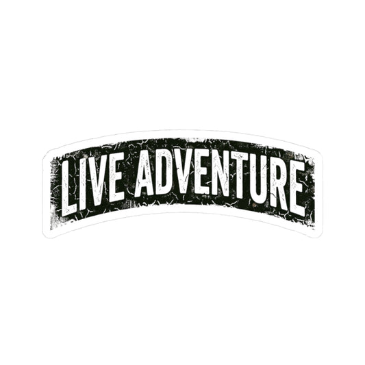 "Live Adventure Surfing" Sticker