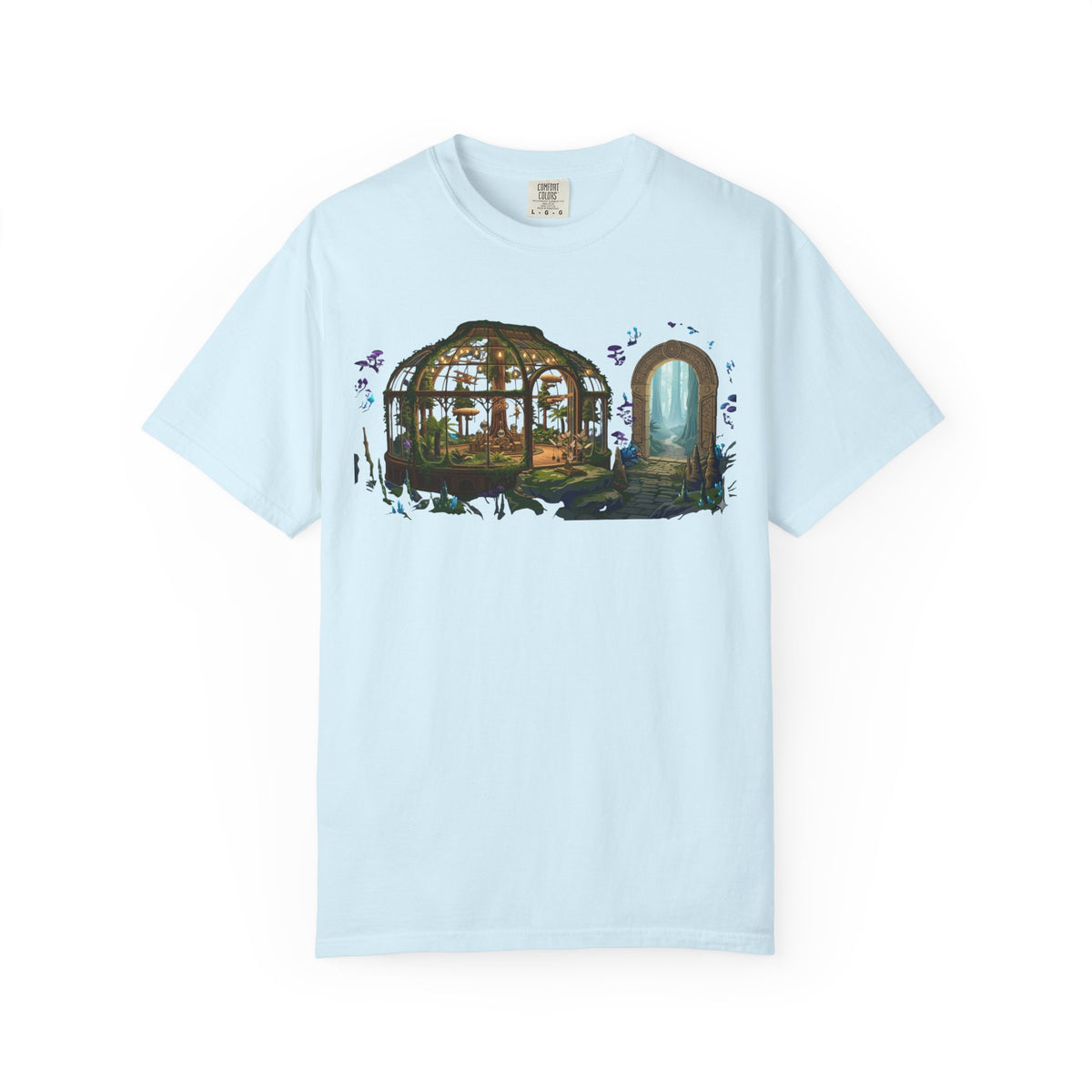 Color: Chambray | Terrarium Unisex Garment-Dyed Tee