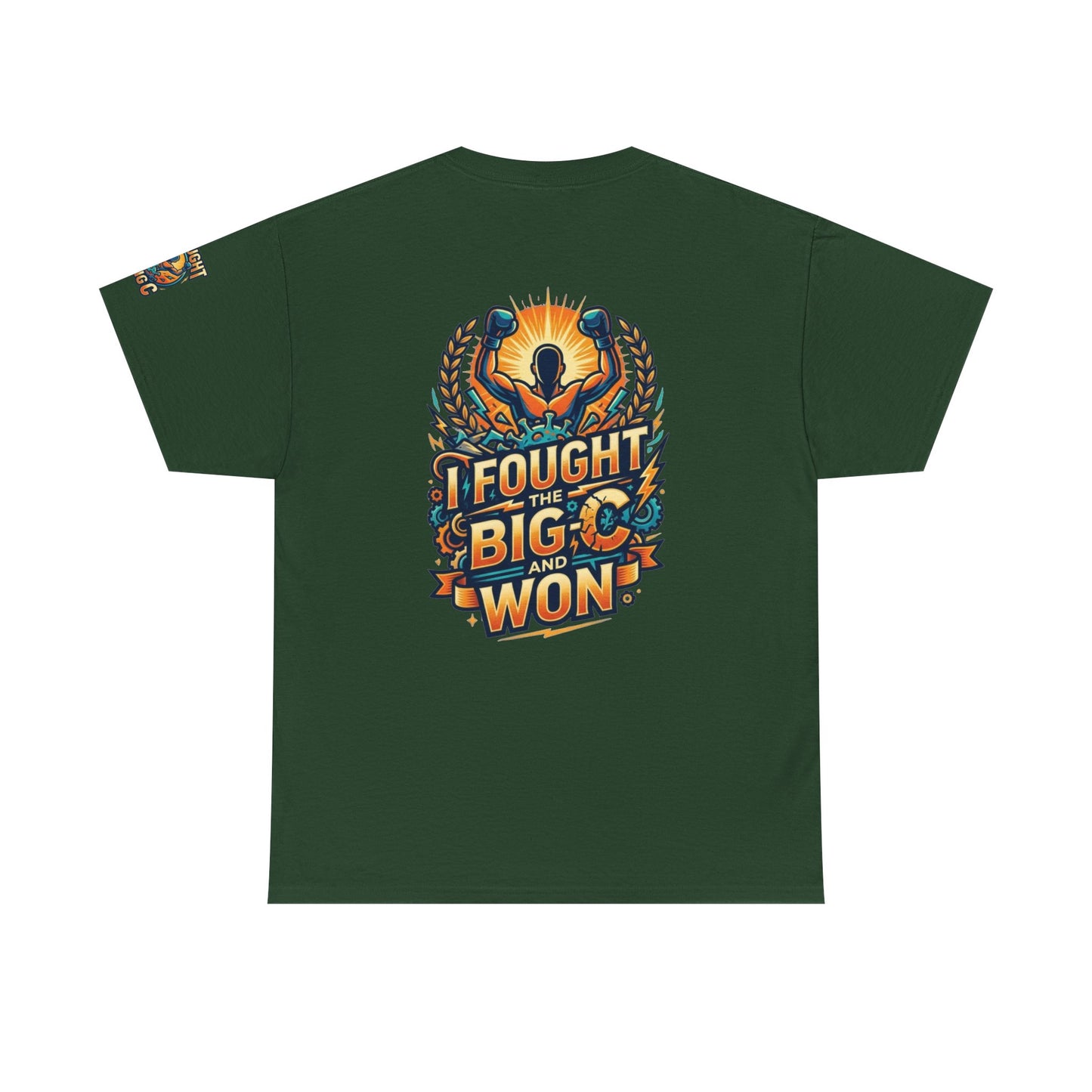 "I Fought The Big C and Won" Premium Graphic Tee