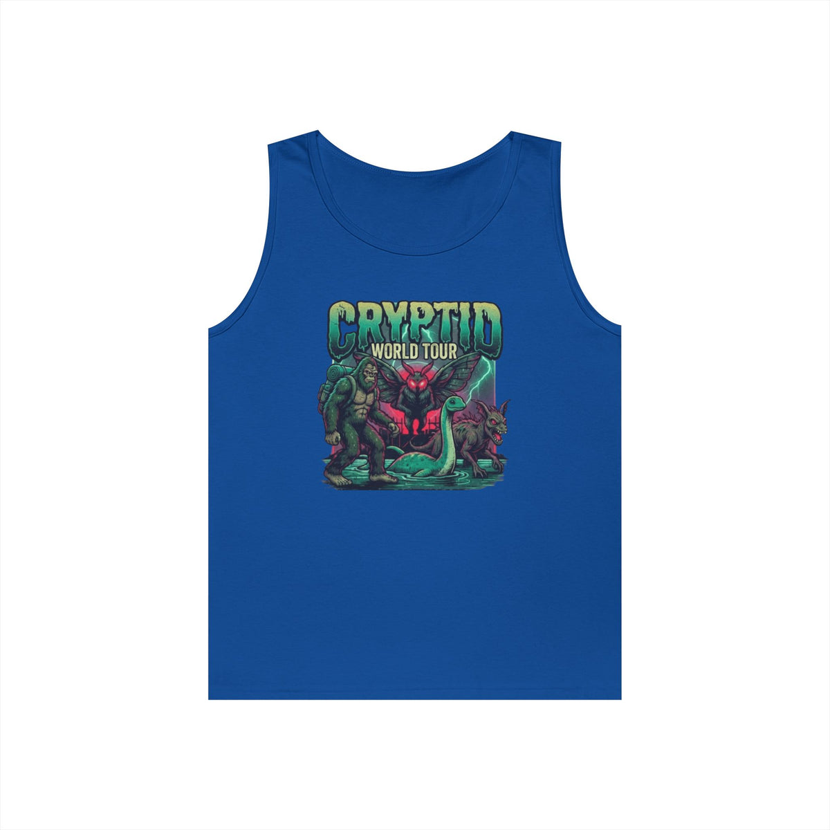 "Puzizia (Global-Cryptid Mashup) Cryptid World Tour" Tank Top
