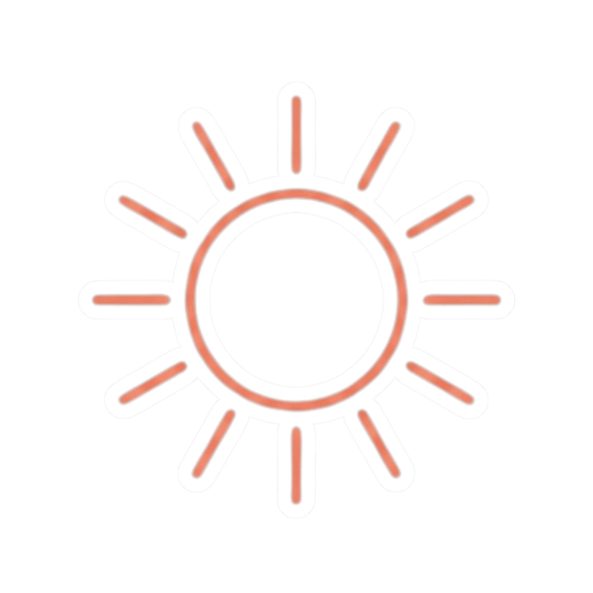 "Sun" Sticker