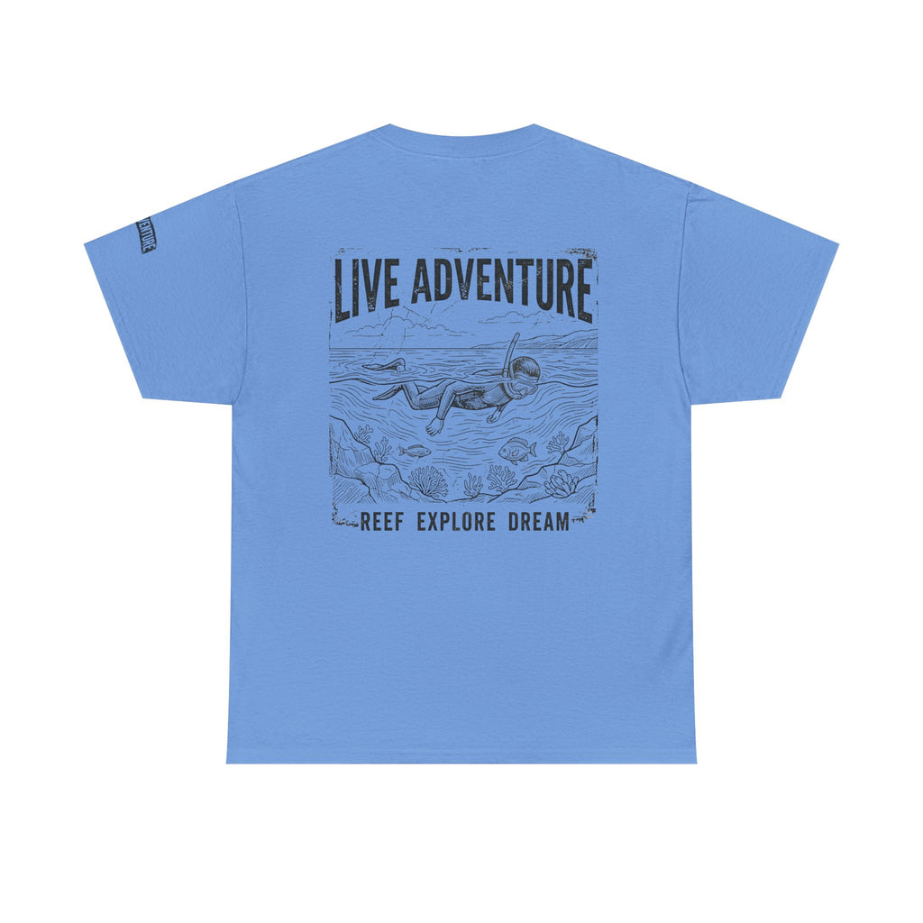"Live Adventure Surfing" Premium Graphic Tee