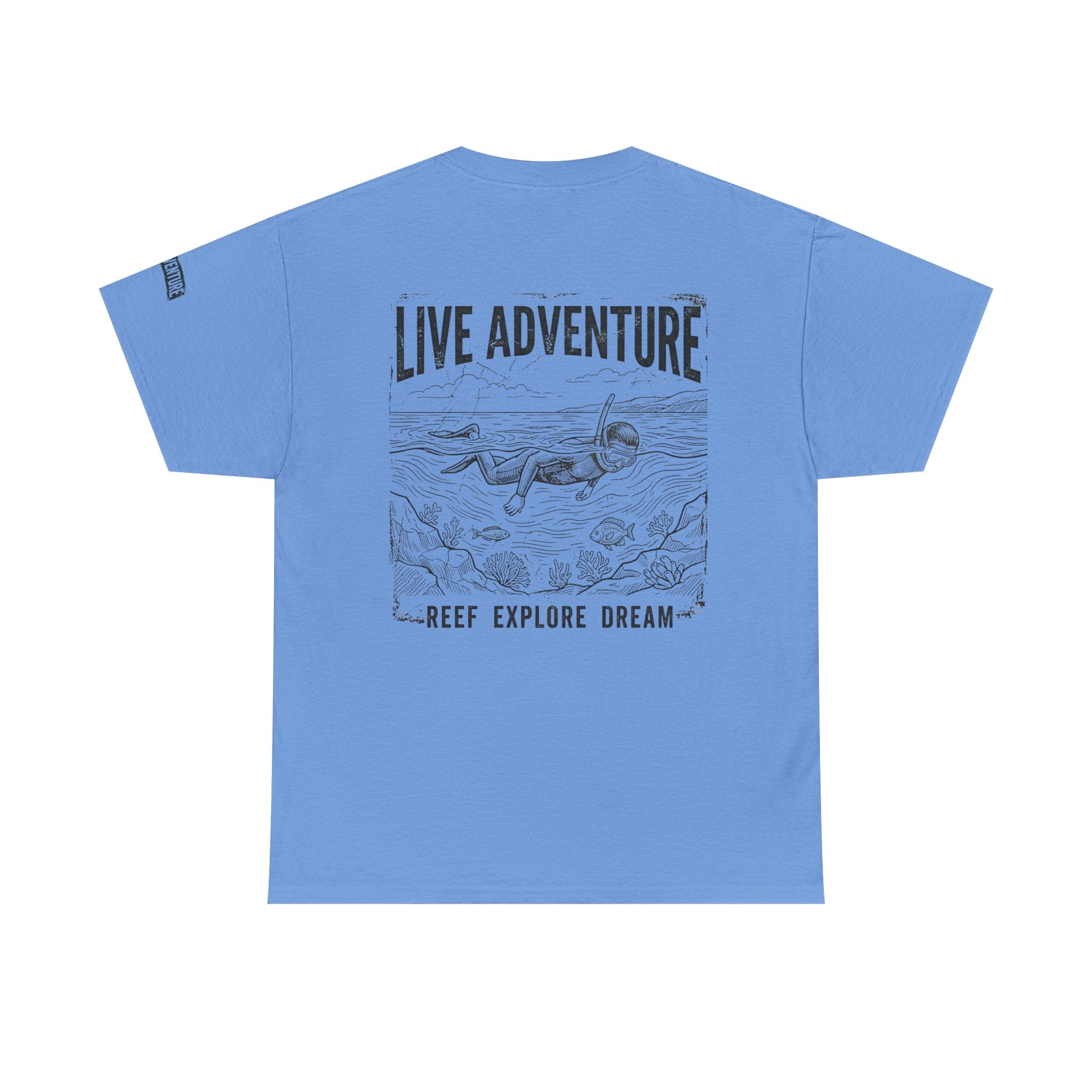 "Live Adventure Surfing" Premium Graphic Tee