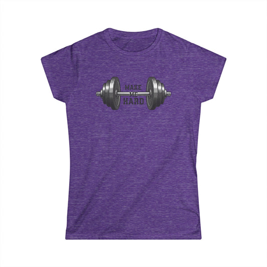 Make Me Hard - Morning Demands | Women's Tee — AttitudeShirts
