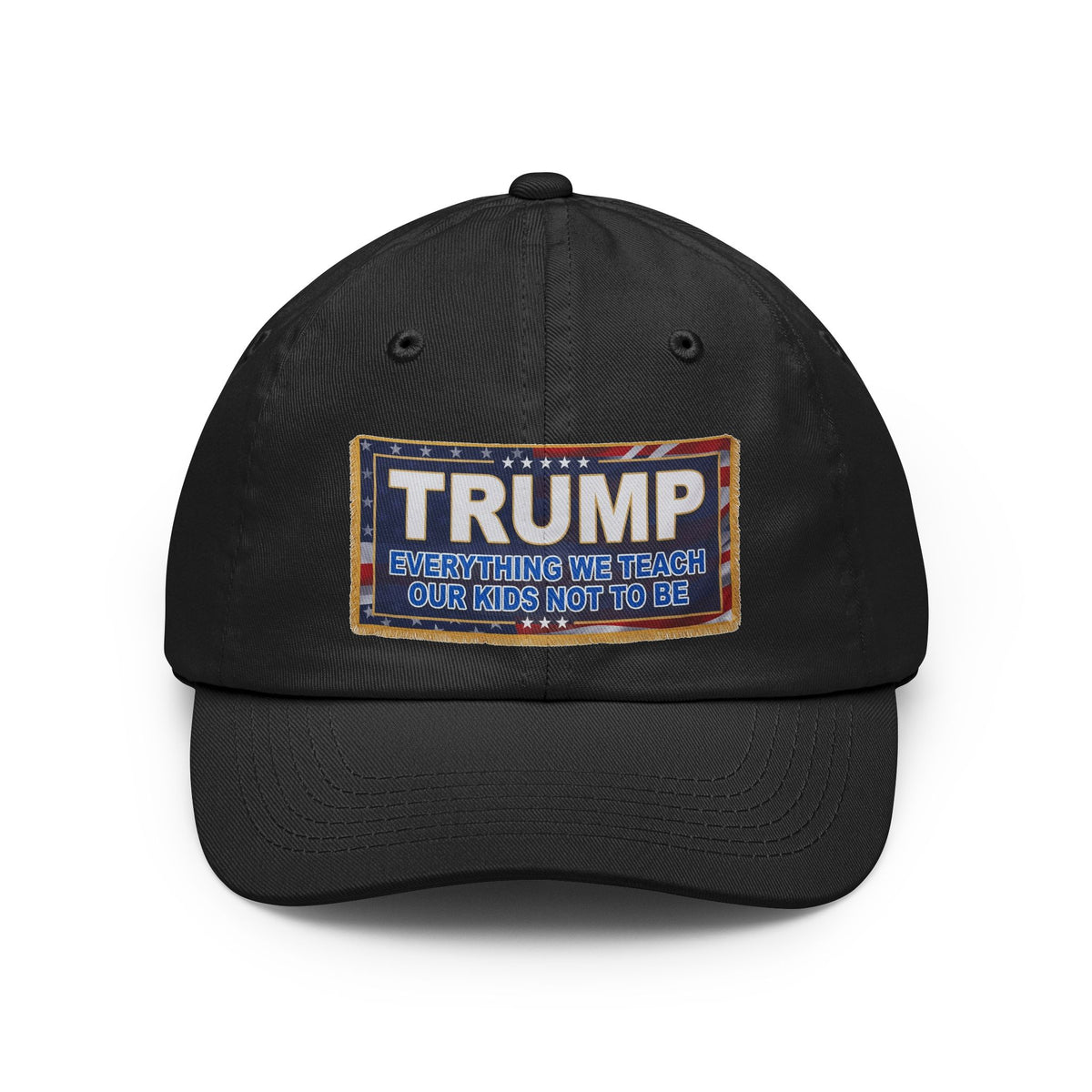 Color: Black | Trump Teach Our Kids Dad Hat