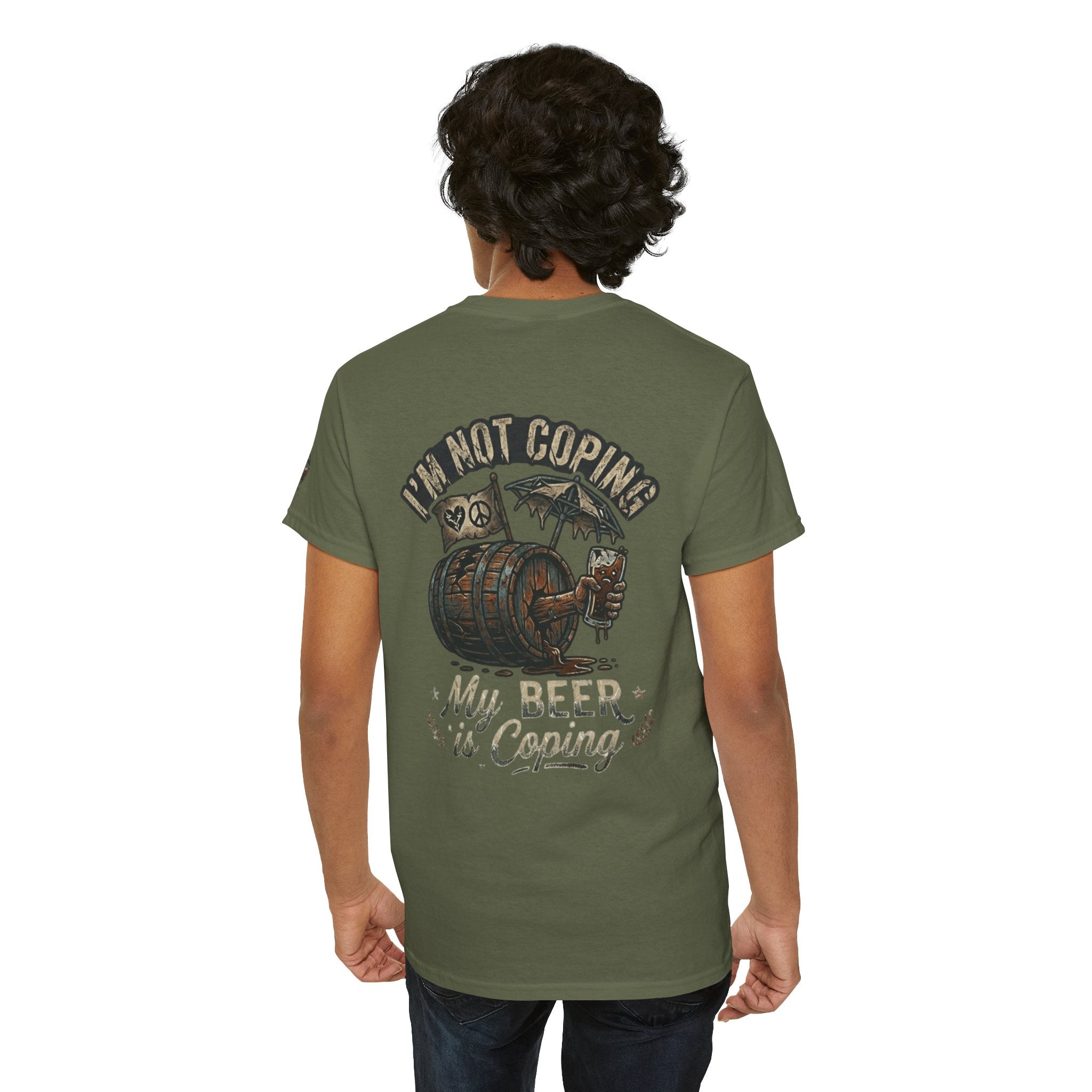 "Beer is Coping" Premium Graphic Tee