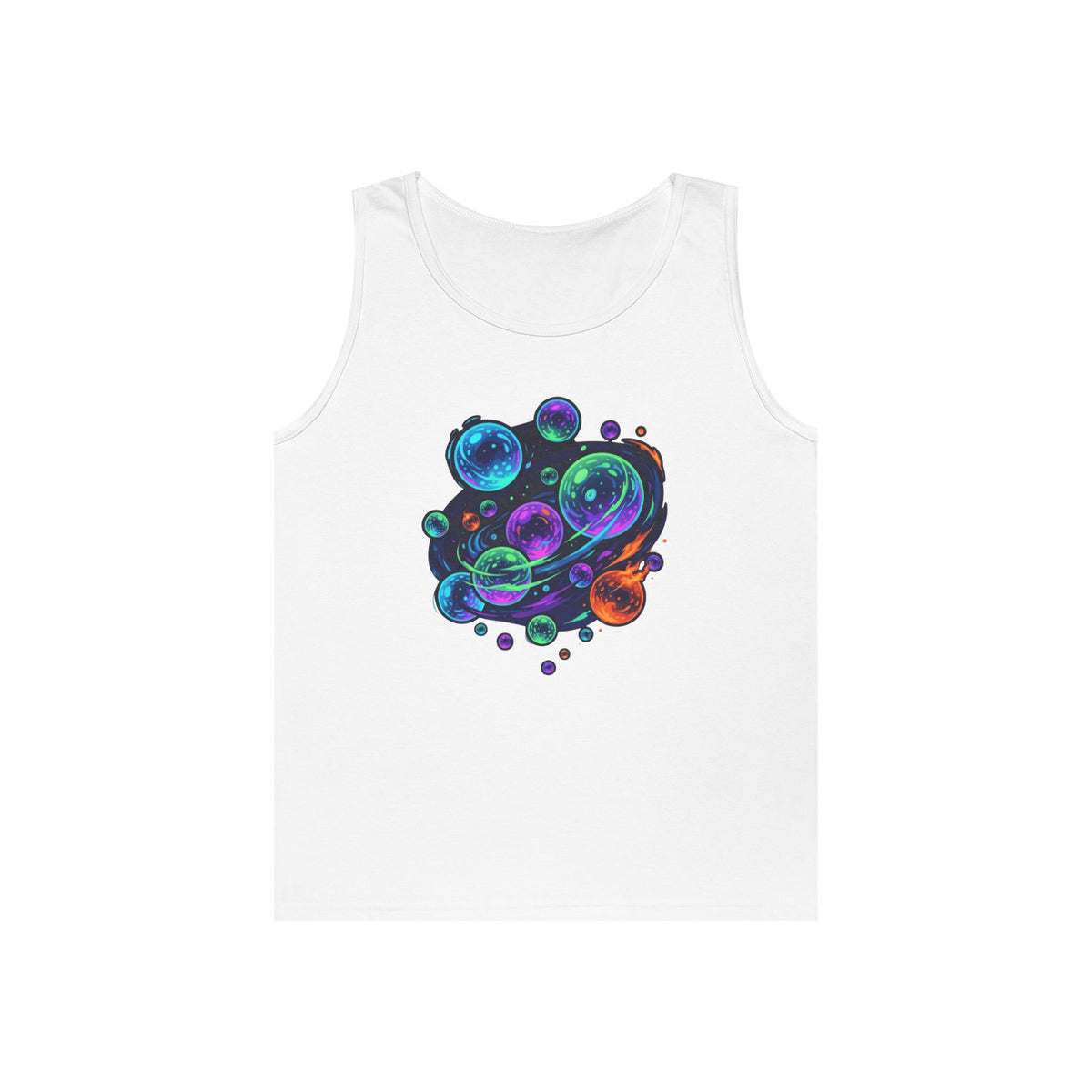 Color: White | MinMin Lights (Australian Folklore) Tank Top