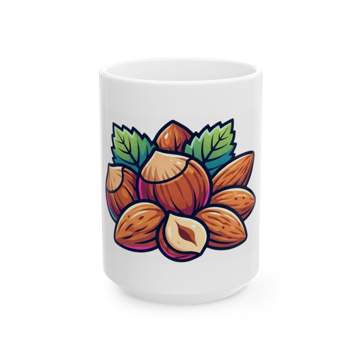 "A Little Salty, A Little Sweet" White Ceramic Mug — Graphic