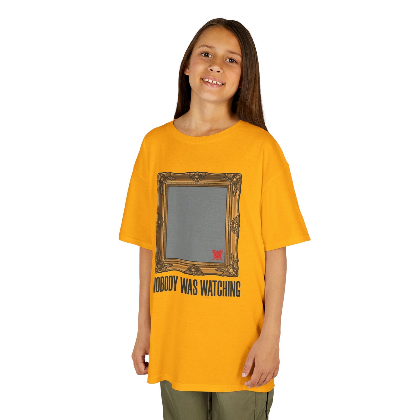 "Nobody Was Watching" Kids Tee