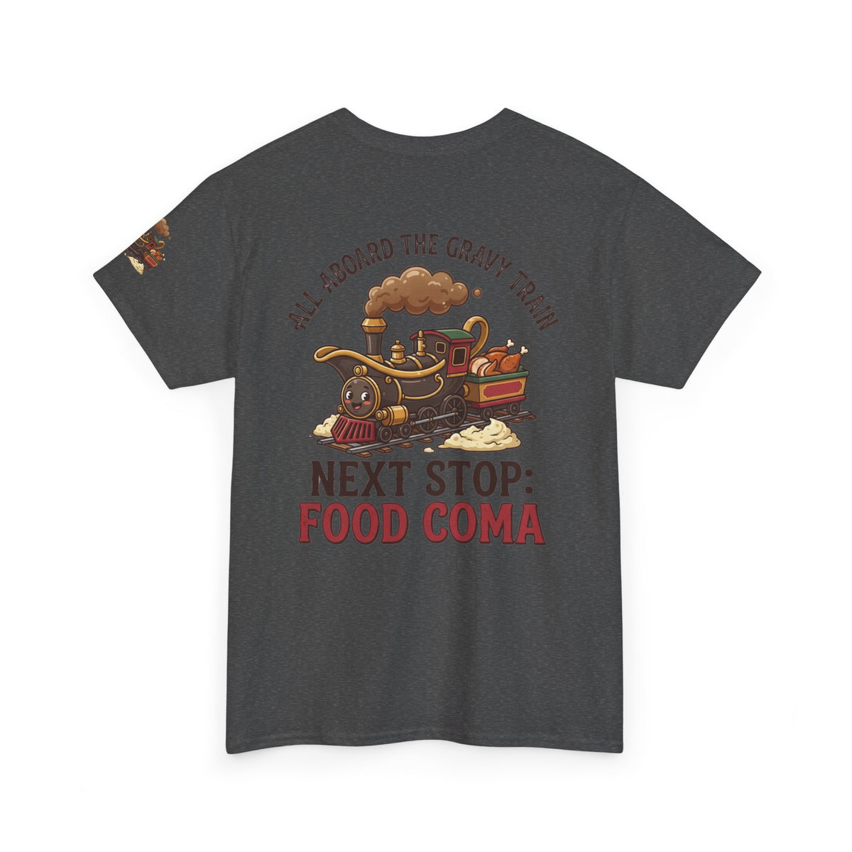 "Next Stop Food Coma" Premium Graphic Tee