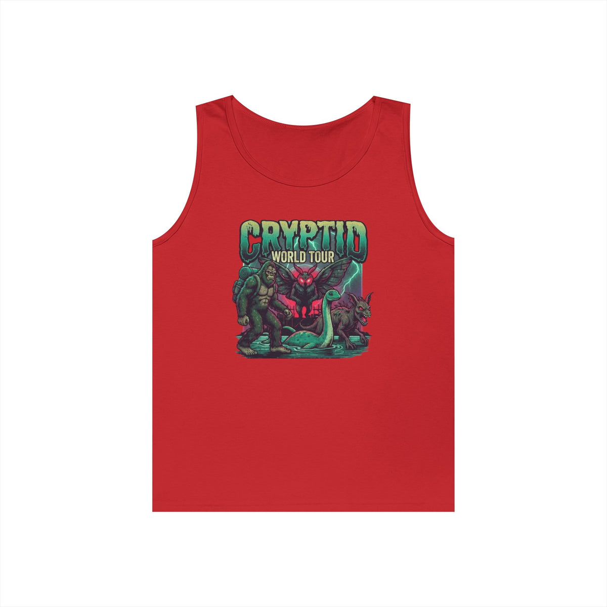 "Puzizia (Global-Cryptid Mashup) Cryptid World Tour" Tank Top