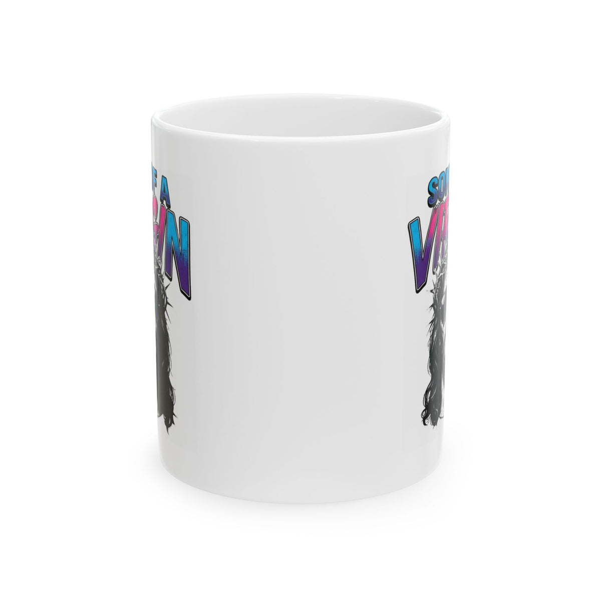 "Good Book Series - Son of A Virgin" White Ceramic Mug