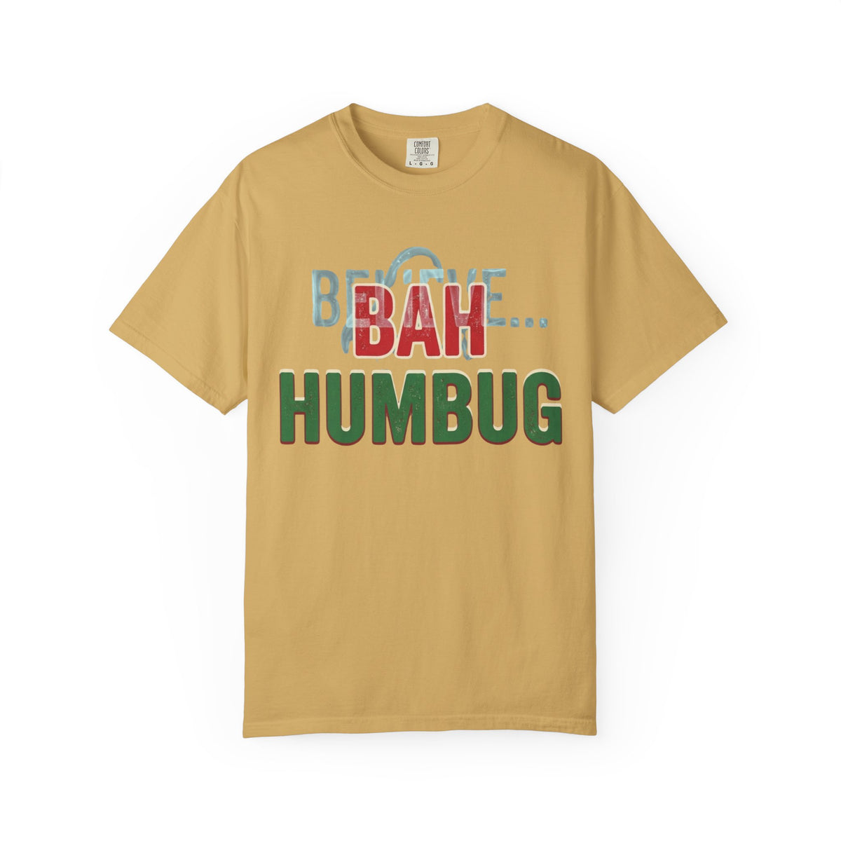 "Bah Humburg" Unisex Garment-Dyed Tee