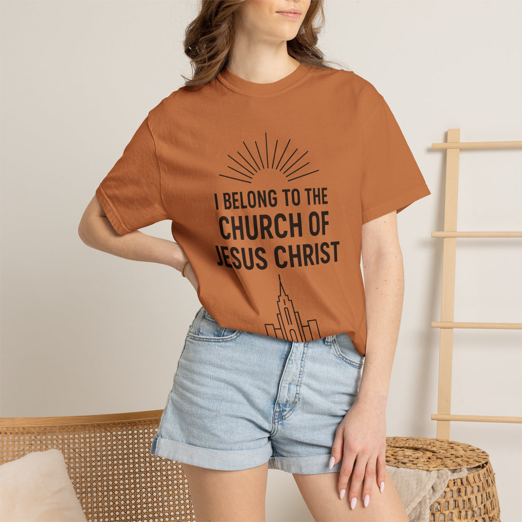 "I Belong" Unisex Garment-Dyed T-shirt