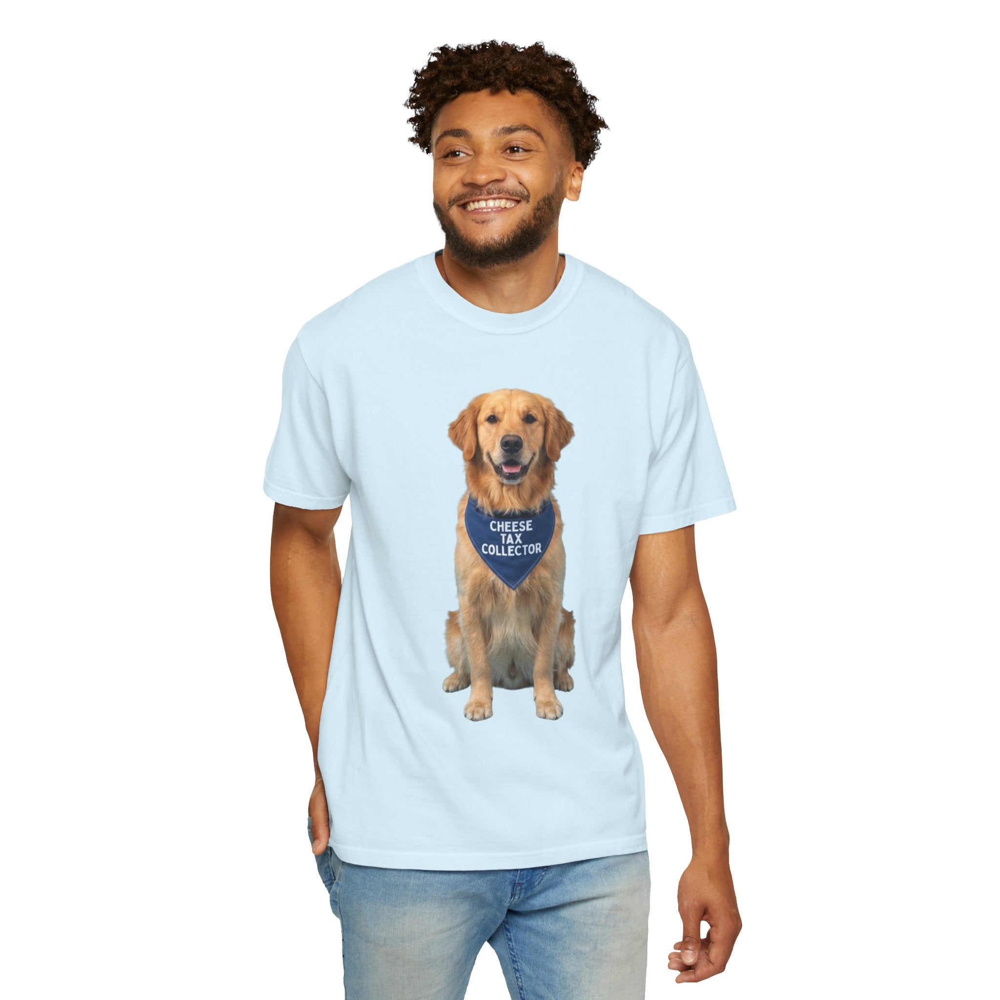 "Cheese Tax" Unisex Garment-Dyed Tee
